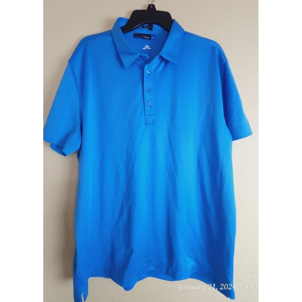 J.Lindeberg Hunter Regular Fieldsensor 2.0 Polo Shirt Blue XXL 46MG562415672